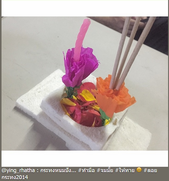 ดาราลอยกระทง 2557