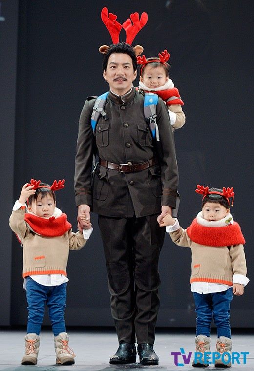 แทฮัน มินกุก มันเซ ลูกชายแฝด 3 ซองอิลกุก