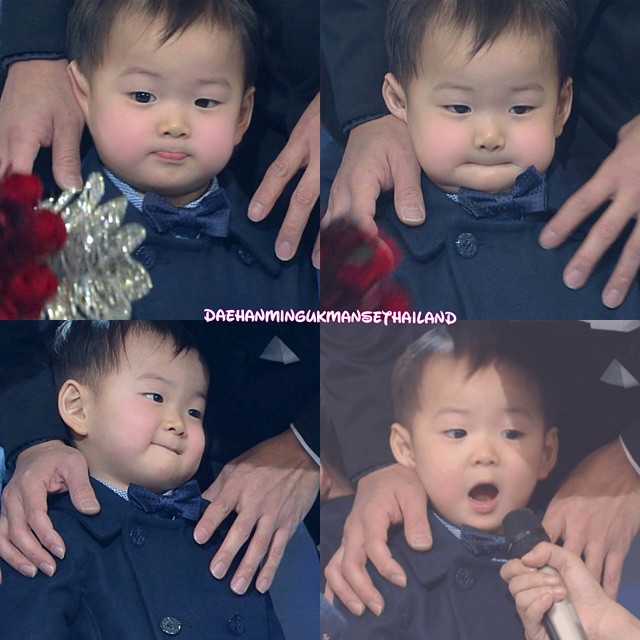แทฮัน มินกุก มันเซ ลูกชายแฝด 3 ซองอิลกุก