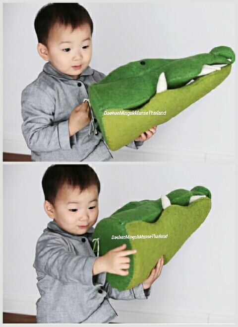 แทฮัน มินกุก มันเซ ลูกชายแฝด 3 ซองอิลกุก