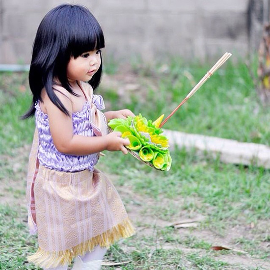 น้องเฮลิ พิมพ์นลิน - หนูสม ทองเนื้อเก้า ลอยกระทง