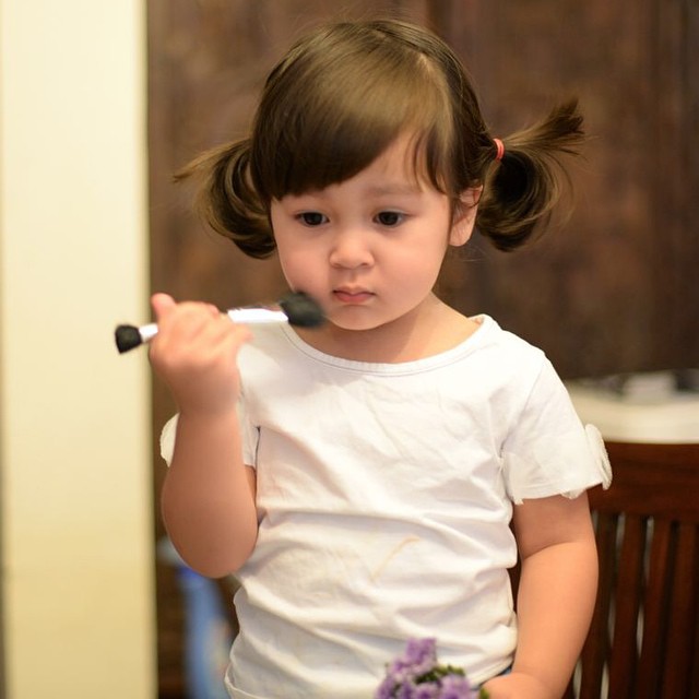 น้องเนซซี่ ลูกสาวแหม่ม คัทลียา