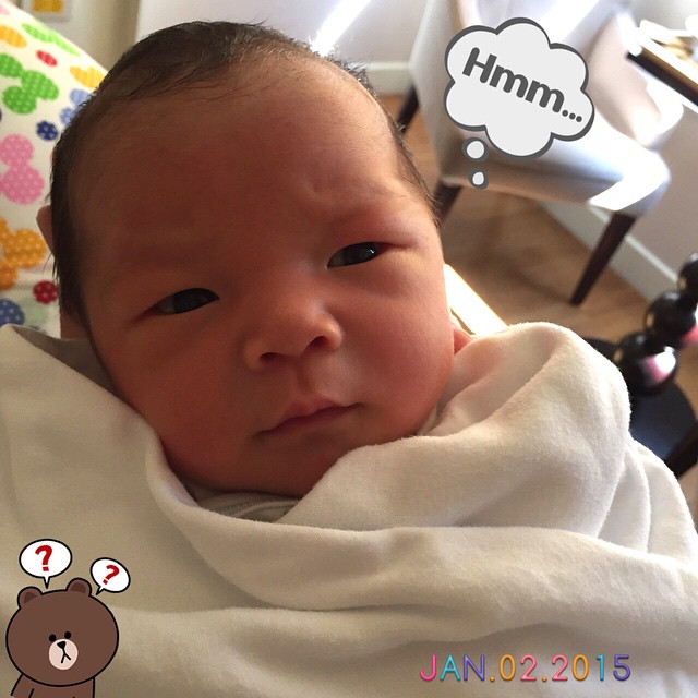 ภรรยา พล วงแคลช คลอดลูกชายตั้งชื่อ น้องพร้อม