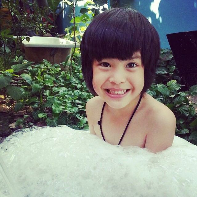 น้องฑีฆายุ ลูกชาย แอนนี่ บรู๊ค