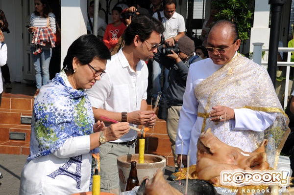 บวงสรวง ละคร สายลับสามมิติ
