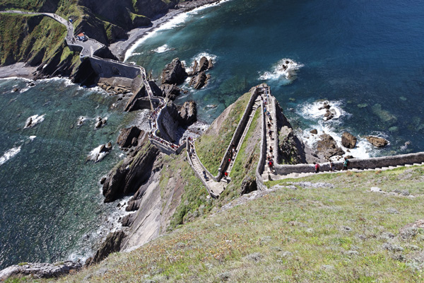 บันไดเหนือทะเล, ประเทศสเปน