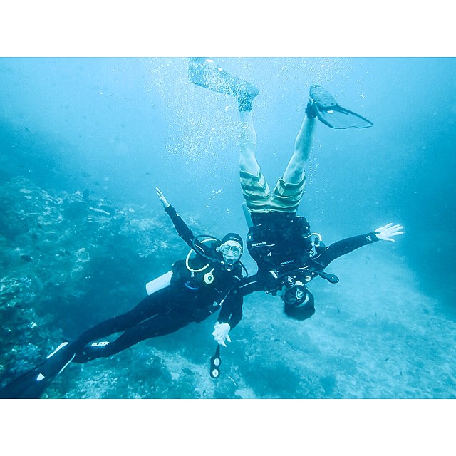 ย้ง ทรงยศ นำทีมดาราวัยโจ๋ ดำน้ำชมปะการัง เกาะหลีเป๊ะ