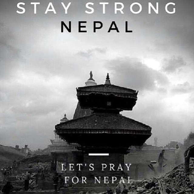 แผ่นดินไหวเนปาล #PrayForNepal 