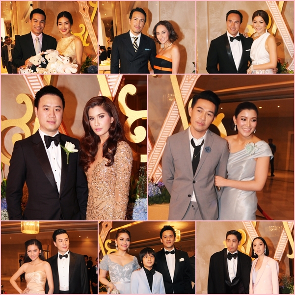 คู่รักดารา ร่วม งานแต่ง ชมพู่ น็อต