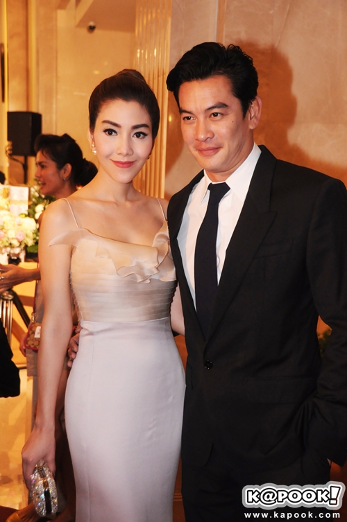 คู่รักดารา ร่วม งานแต่ง ชมพู่ น็อต