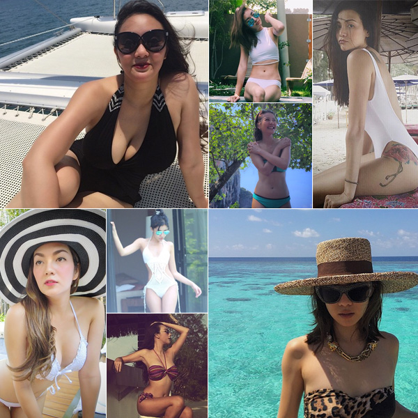 รวมภาพดาราชุดว่ายน้ำ