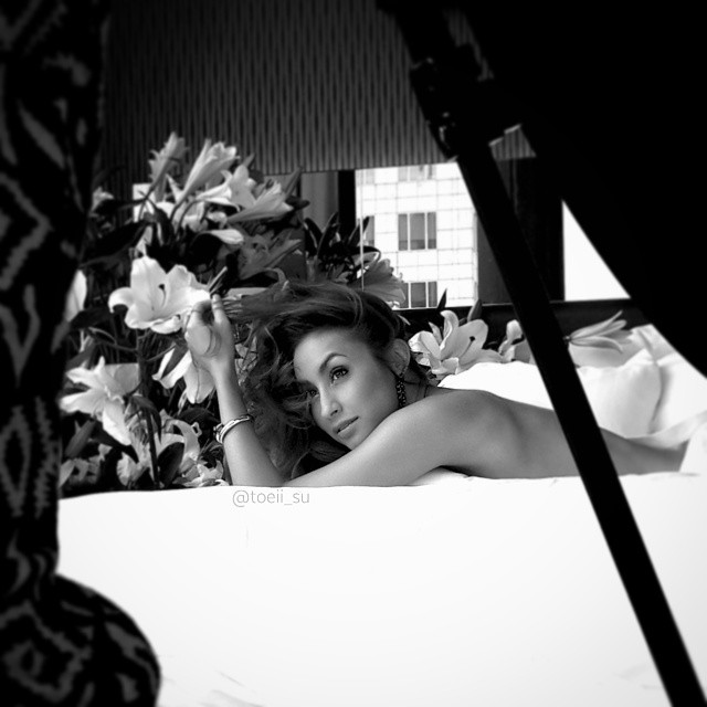 แคทรียา อิงลิช ถ่ายแบบนิตยสาร Playboy