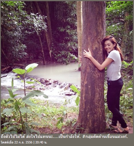 คัดค้านการสร้างเขื่อนแม่วงก์