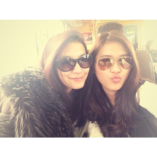 มิว นิษฐา เที่ยวญี่ปุ่นกับครอบครัว