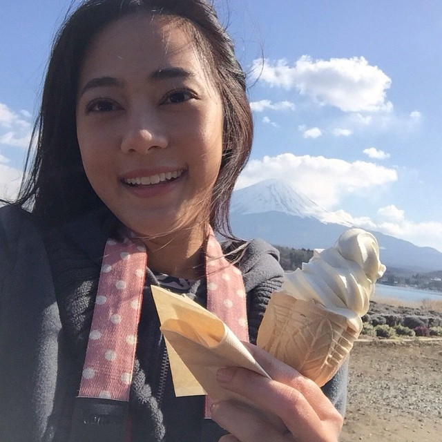 ทับทิม อัญรินทร์ เที่ยวญี่ปุ่น