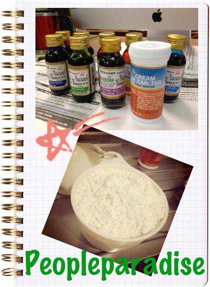 แป้งโดว์ วิธีทำแป้งโดว์