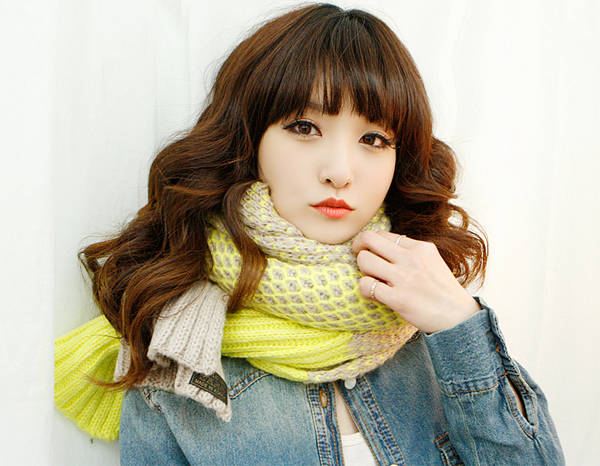 ผ้าพันคอไหมพรม