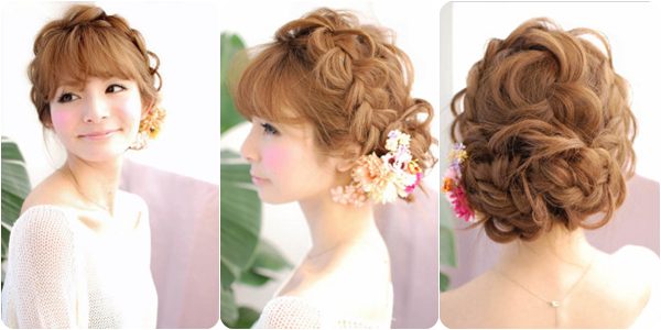 ทรงผมออกงานสำหรับสาวหูกาง