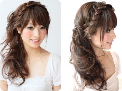 ทรงผมออกงานสำหรับสาวหูกาง