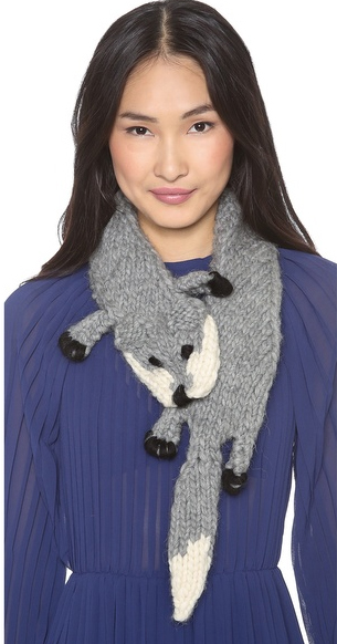 ผ้าพันคอไหมพรม