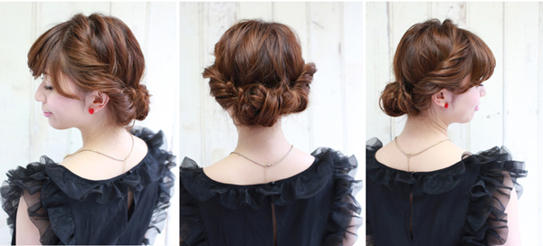 ทรงผมออกงานสำหรับสาวหูกาง