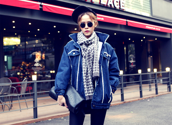 ผ้าพันคอไหมพรม