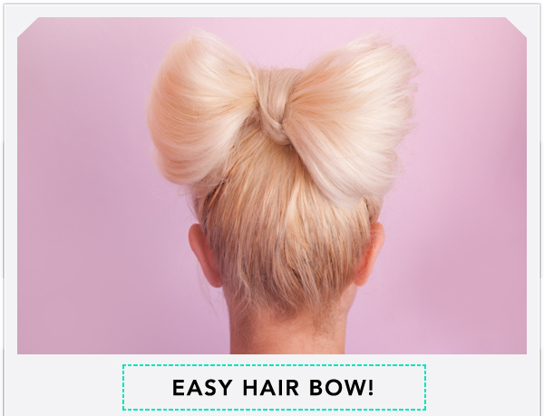 ทรงผมผูกโบว์