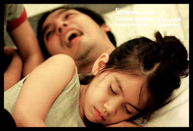 หนุ่ม ศรราม น้องชาร์เล็ต น้องมายลีน น้องสกาย