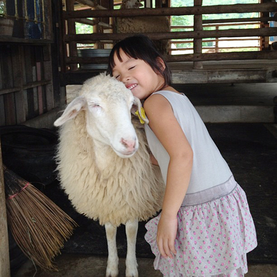 น้องแพรว ลูก ตุ๊ก ชนกวนันท์ 