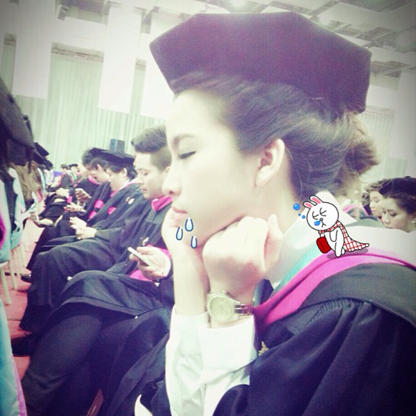 มะปราง รับปริญญา