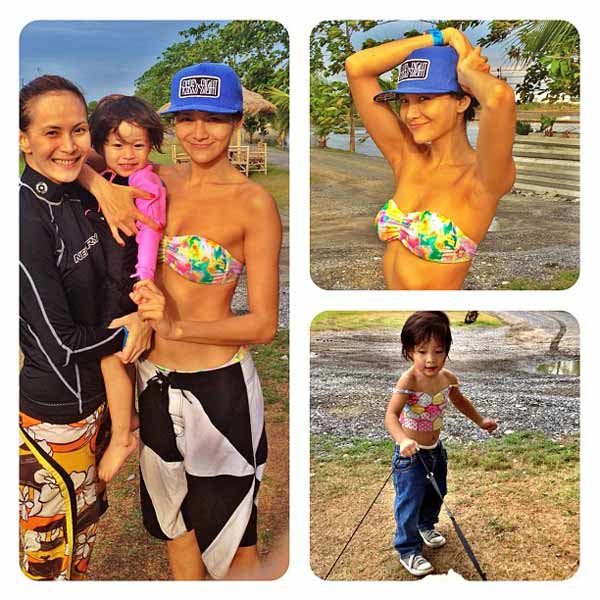 น้องเอวี่ ลูกสาว เอ อัญชลี