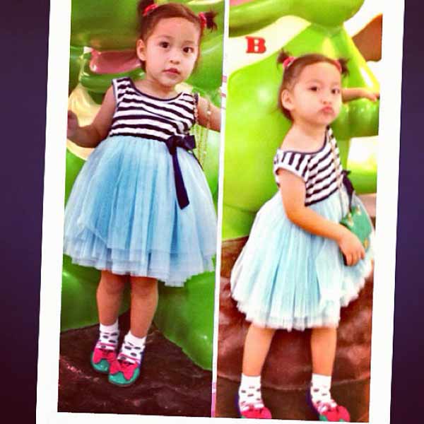 น้องเอวี่ ลูกสาว เอ อัญชลี