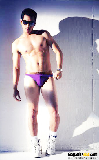 ปั้นจั่น ปรมะ ชุดว่ายน้ำ