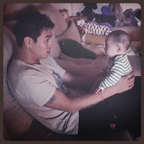 พ่อลูกดารา