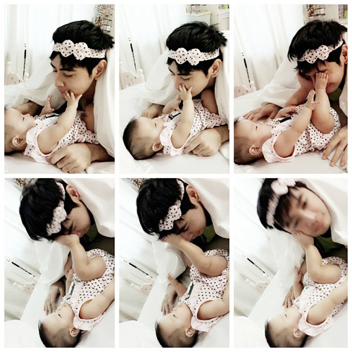 พ่อลูกดารา