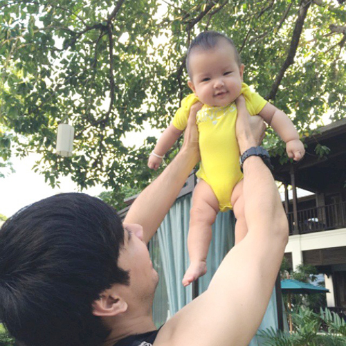 พ่อลูกดารา