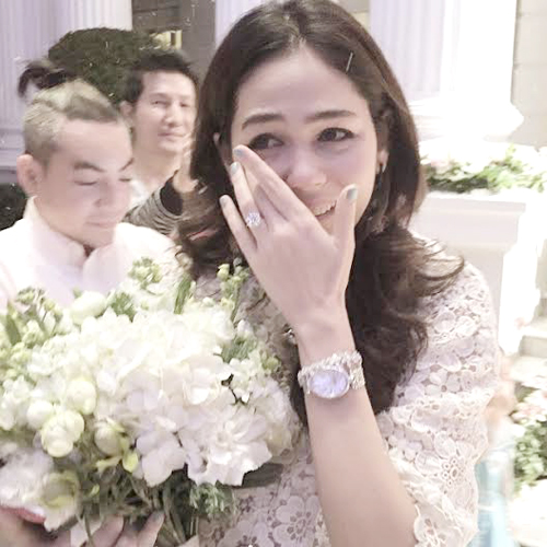 น็อต ชมพู่ แต่งงาน