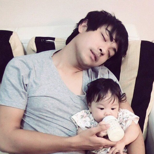 พ่อลูกดารา