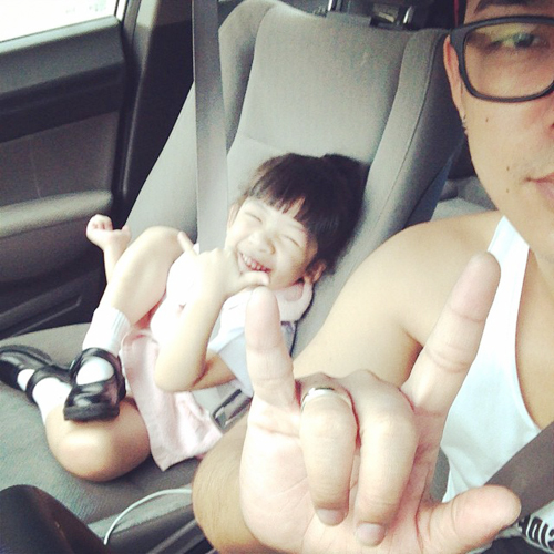 พ่อลูกดารา