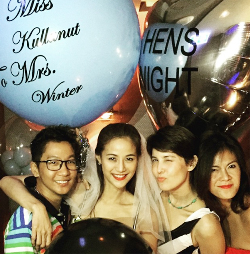 น้ำฝน กุณณัฏฐ์ จัดปาร์ตี้สละโสด