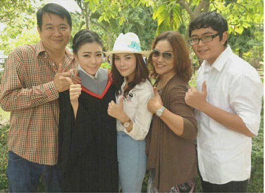 นิวเคลียร์ หรรษา รับปริญญา