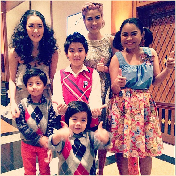 ทองเนื้อเก้า นุ่น วรนุช น้องเมลิค น้องแม็ค น้องยอร์ช ละม่อม ไข่ตุ้ม