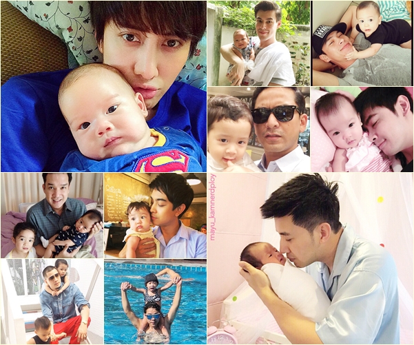 พ่อลูกดารา