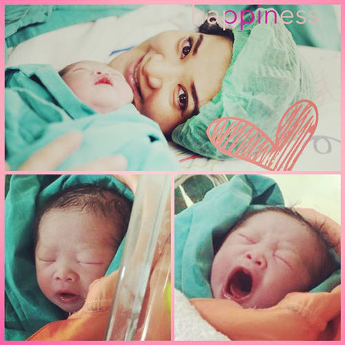 ปอย ปวีณา คลอดลูกสาว