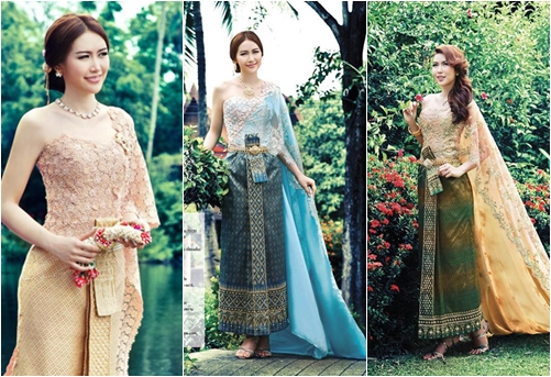 ชุดแต่งงานแบบไทย