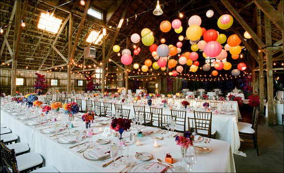 ตกแต่งสถานที่จัดงานแต่งงาน