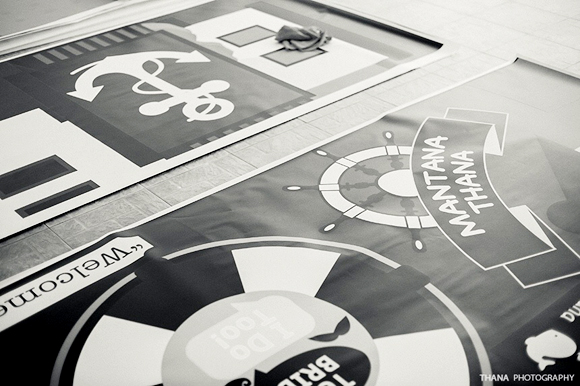 DIY แบ็คดรอป พร็อพ งานแต่งงาน