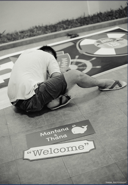 DIY แบ็คดรอป พร็อพ งานแต่งงาน