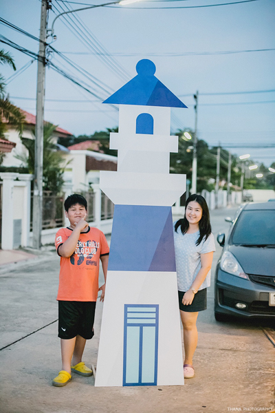 DIY แบ็คดรอป พร็อพ งานแต่งงาน