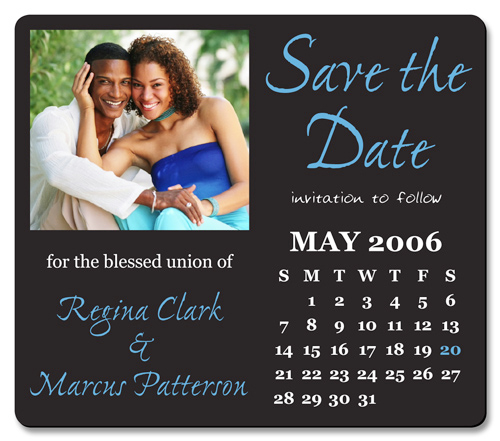 การ์ด Save The Date 